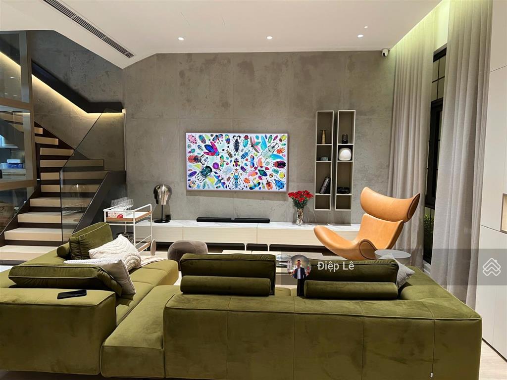 75 tỷ bt hoa lan 200m2 hoàn thiện đẹp, trung tâm gần almaz, sau nhà sông rộng view nội khu yên tĩnh