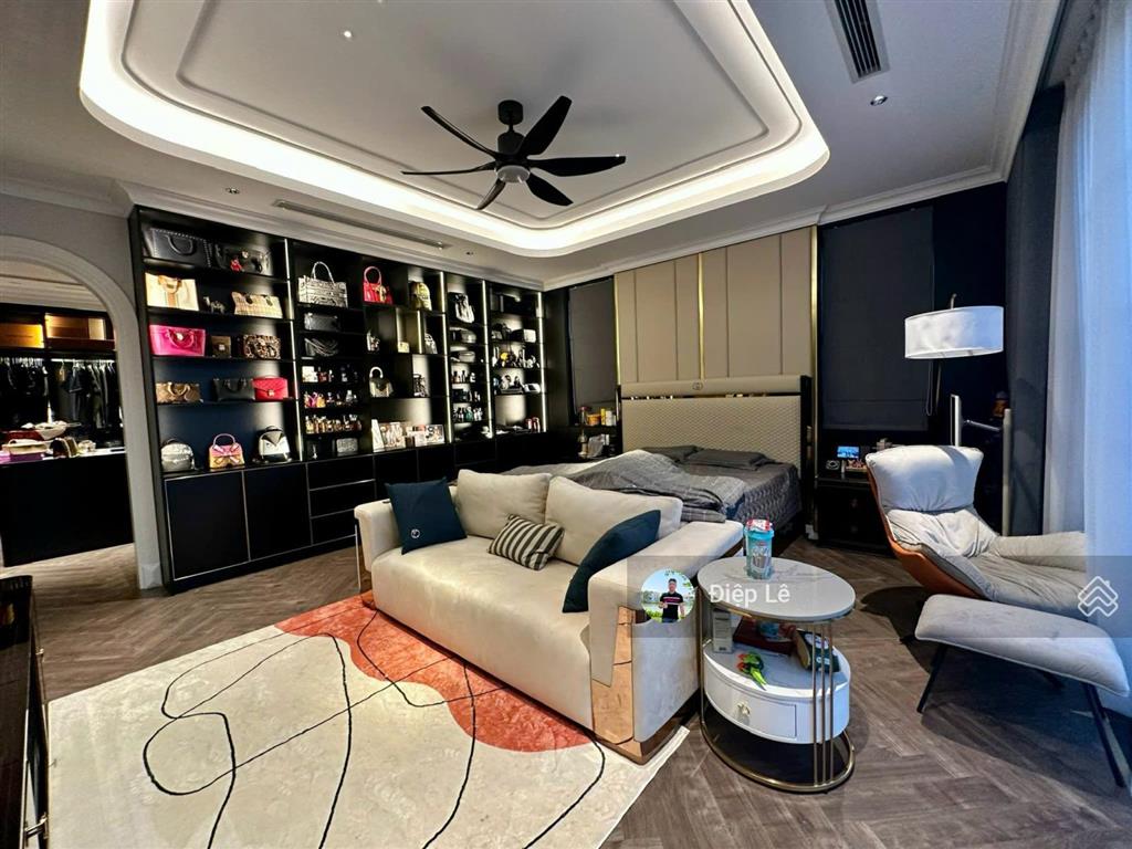 200 tỷ bt đơn lập mặt hồ harmony 360m2, hoàn thiện mới đẹp, vị trí đắc địa view trọn hồ điều hòa
