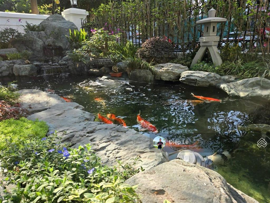 51 tỷ bt hoa phượng 151m2, hoàn thiện đẹp, đường thông thoáng, mặt công viên, view ngã ba sông rộng