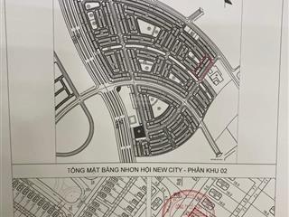 Nhơn hội new city, bán đất liền kề pk2 lô lk29  11, đã có sổ