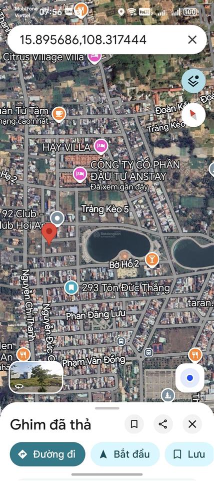 Cực sốc ! chủ cần tiền bán nhanh lô trảng kèo rẻ hơn thị trường 350400 triệu .