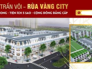 Bán đất nền dự án khu đô thị rùa vàng city tại quốc lộ 1a, 1,6 tỷ, 75m2 giá ưu đãi