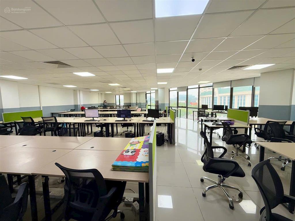 Cho thuê mặt bằng, văn phòng toà mặt phố mạc thái tông  cầu giấy  hà nội. toà 7 tầng 1 hầm