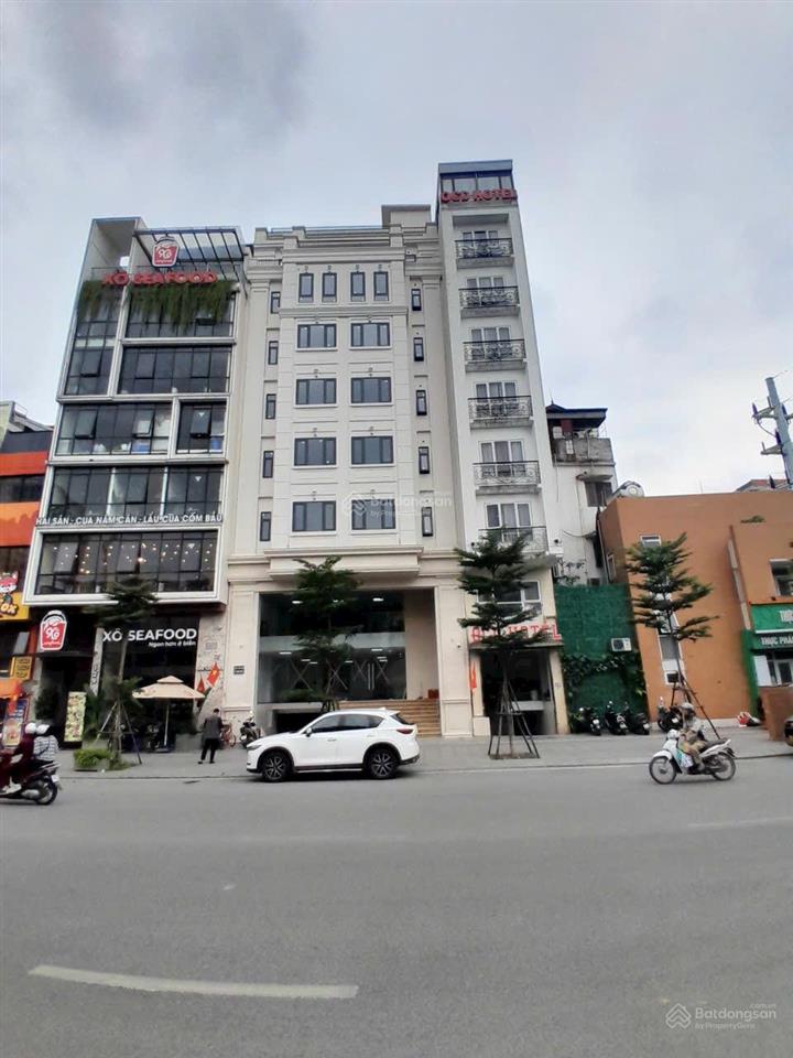 Cho thuê toà nhà mặt phố nguyễn khang, cầu giấy  toà 8 tầng  1 hầm siêu