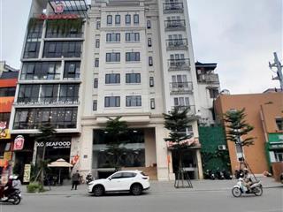 Cho thuê toà nhà mặt phố nguyễn khang, cầu giấy  toà 8 tầng  1 hầm siêu