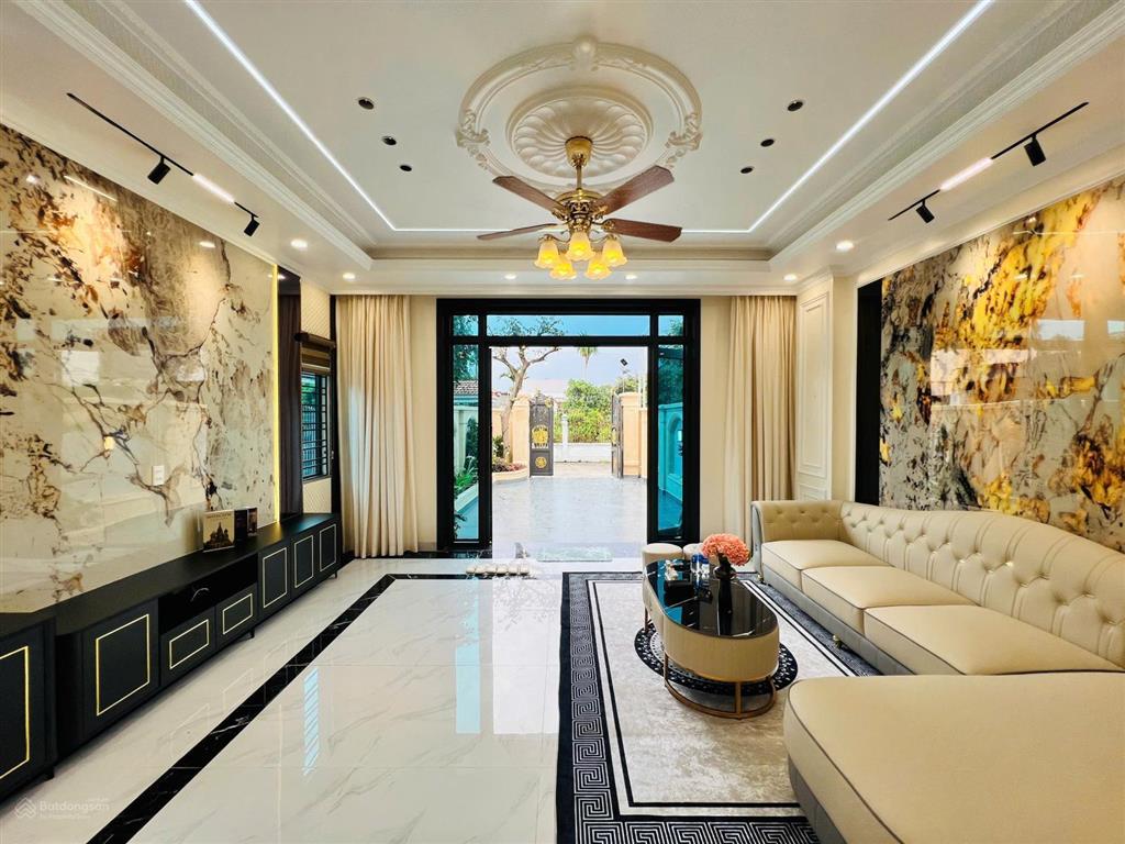 Bán biệt thự 132,5m² bắc sơn an dương hải phòng  full nội thất luxury, sân 2 ô tô, giá chỉ 5,5 tỷ