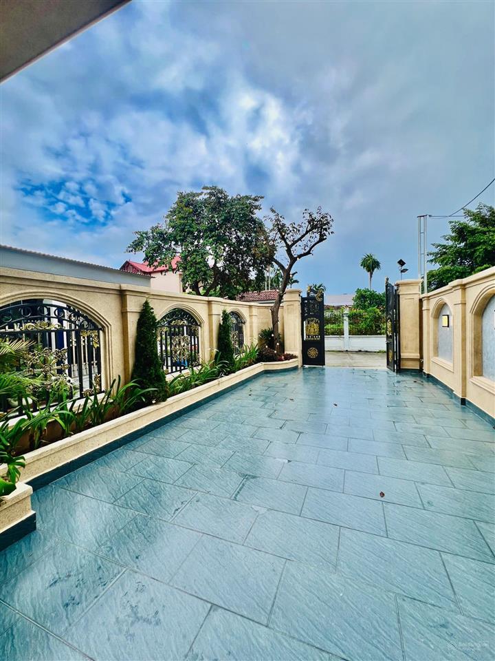 Bán biệt thự 132,5m² bắc sơn an dương hải phòng  full nội thất luxury, sân 2 ô tô, giá chỉ 5,5 tỷ