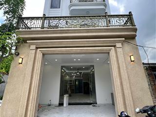 Bán nhà 3 tầng 78m² lương quán an dương hải phòng  full nội thất luxury, mặt tiền 6m, ô tô vào nhà