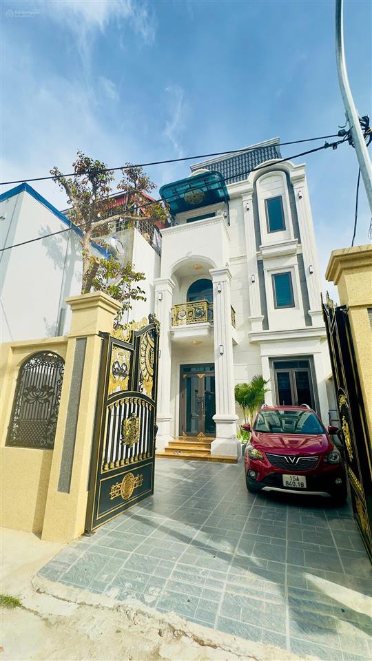 Bán biệt thự độc lập 98m² quỳnh hoàng, an dương, hải phòng  full nội thất, gần đường 351