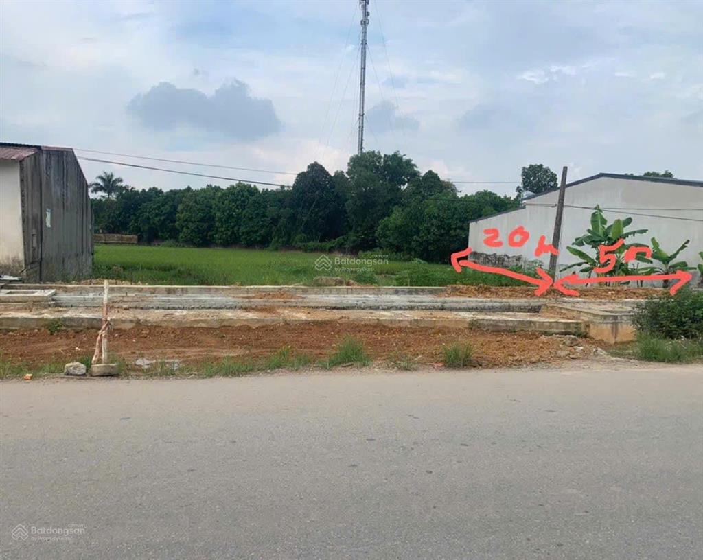 Bán đất hà nội mặt tỉnh lộ 413 cạnh hồ xuân khanh, đường rộng 40m, sổ đỏ chính chủ, 50xtr/m2