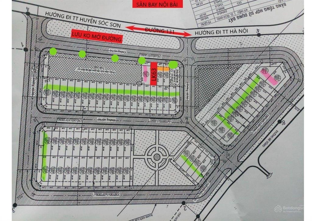 Duy nhất 1 lô 90m mặt đường tỉnh lộ 131. khu bắc hạ, quang tiến, sóc sơn, hà nội, kinh doanh tốt