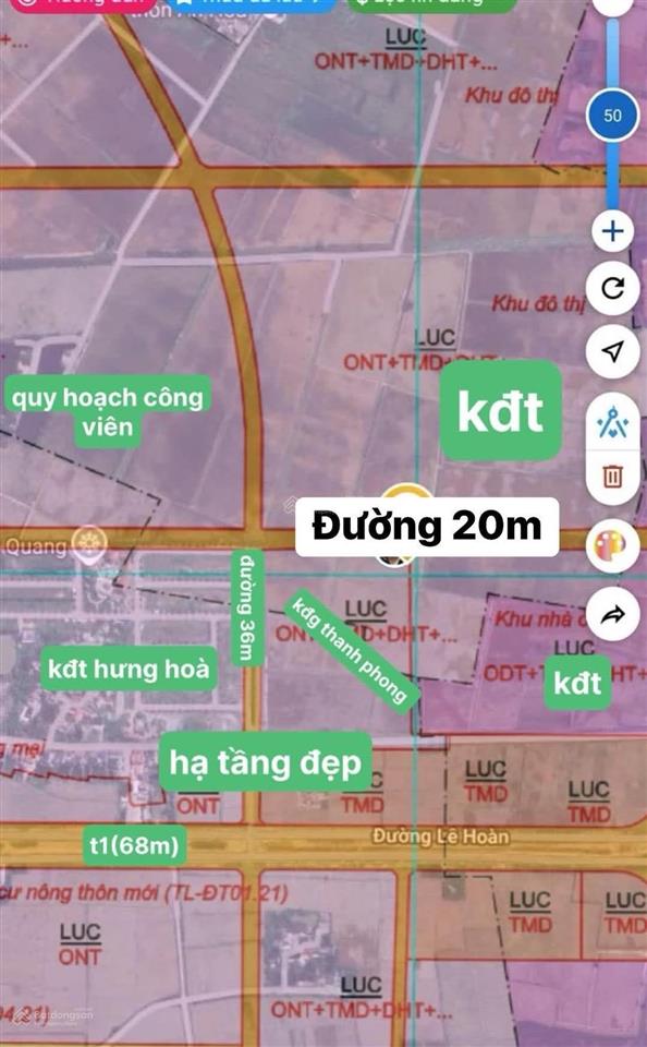 Chính chủ bán lô áp góc lk5  21 khu đấu giá thanh phong, thanh liêm, hà nam