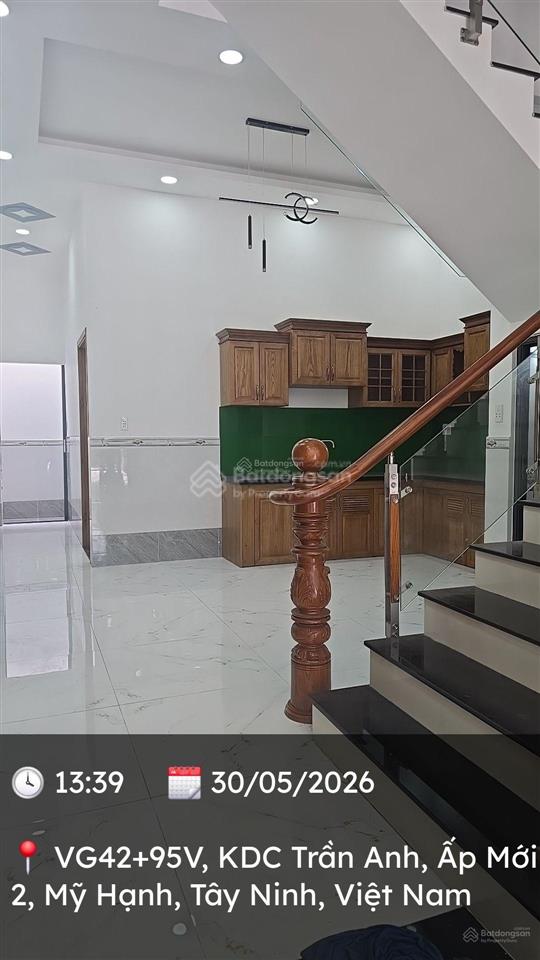 Hot, nhà ép cọc, mặt tiền đường nhựa 5x18,5m ngay trường mầm non, cấp 1,2, công viên, hồ sinh thái