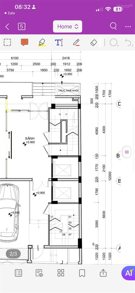 Cho thuê nhà mặt phố dịch vọng hậu mt 30m có thang máy diện tích t1  160m2