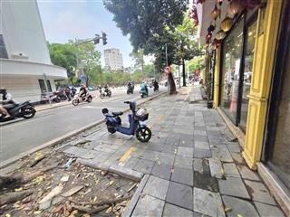 Cho thuê nhà mặt phố hàng cót mt 6m trung tâm phố cổ diện tích  80m2 x 1 tầng