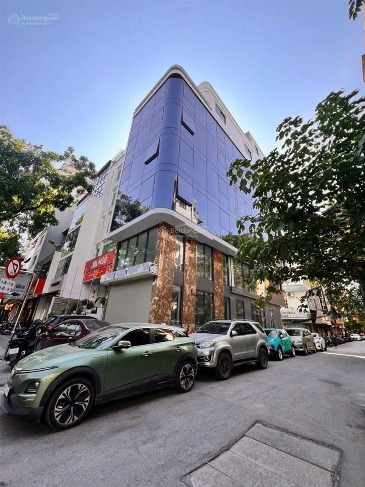 Cho thuê nhà mp huỳnh thúc kháng lô góc 2 ô tô tránh nhau diện tích  120m2 x 6 tầng