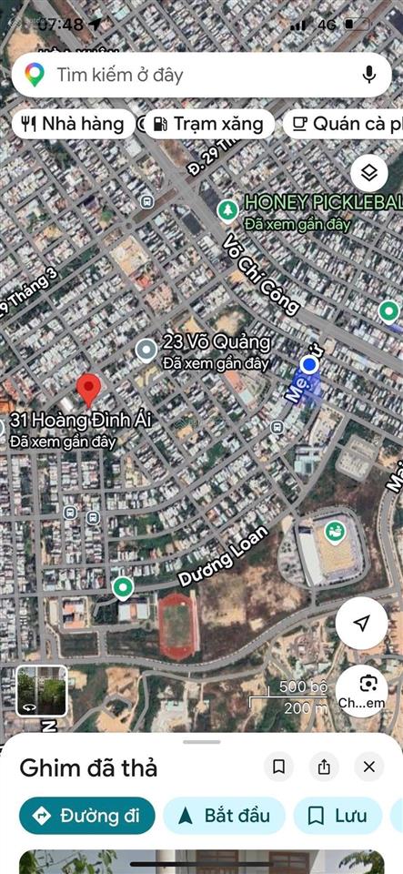 Đất đường võ quảng  hoà xuân. lên số nhà 23, đầu đường, gần thanh hoá.
hướng tây bắc
diện