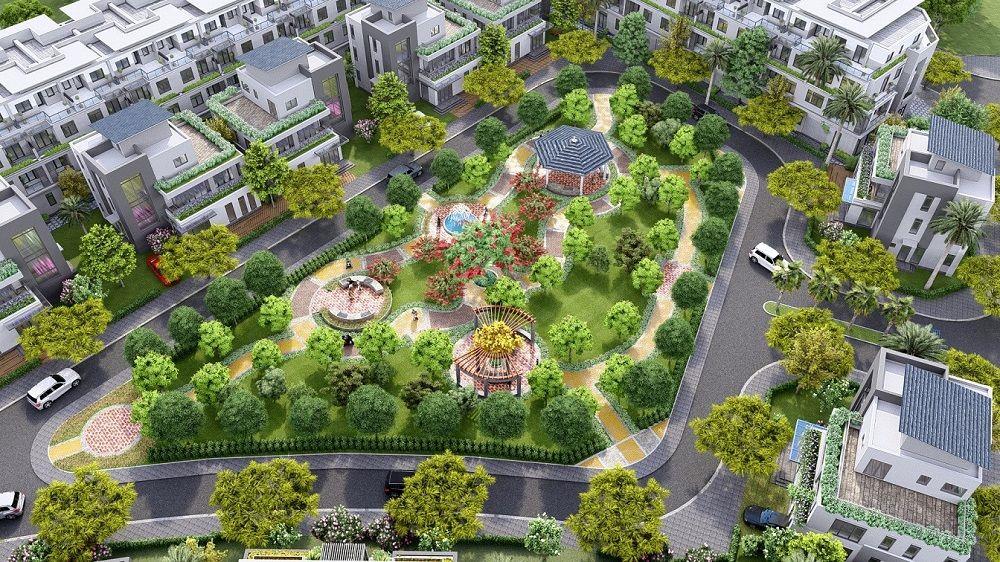 Biệt thự 4O0m Đặng xá sở hữu vườn hoa riêng 1500m !