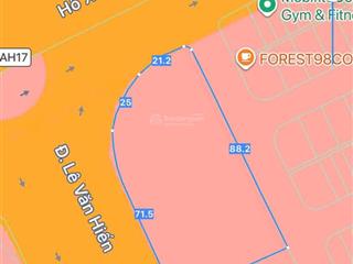 Bán lô góc 3 mặt tiền đường lê văn hiến, đất khó tìm, dt 4026m2