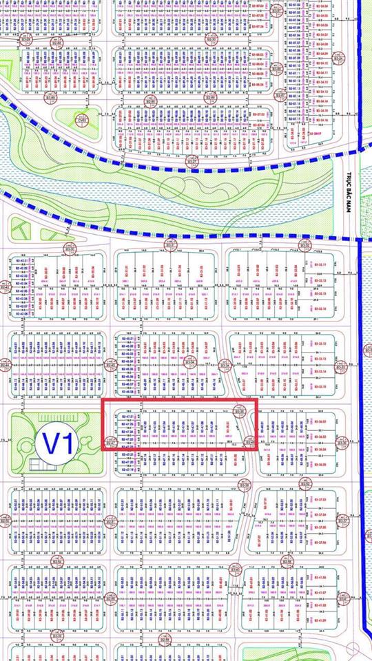 Chính chủ bán lô biệt thự fpt sát công viên, hiếm có, dt 180m2