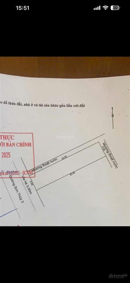 Chính chủ bán đất biển sơn thủy, mặt tiền sơn thủy 3125m2 gía tốt nhất