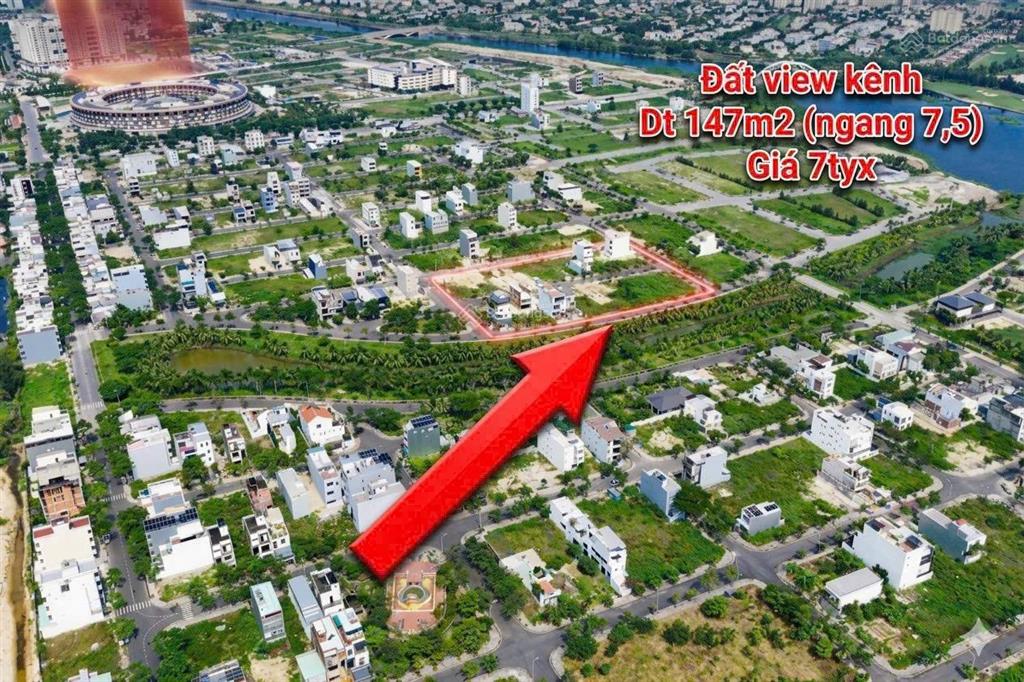 Hàng hiếm, siêu phẩm biệt thự trực diện kênh sinh thái fpt, 147m2 ngang 7m5