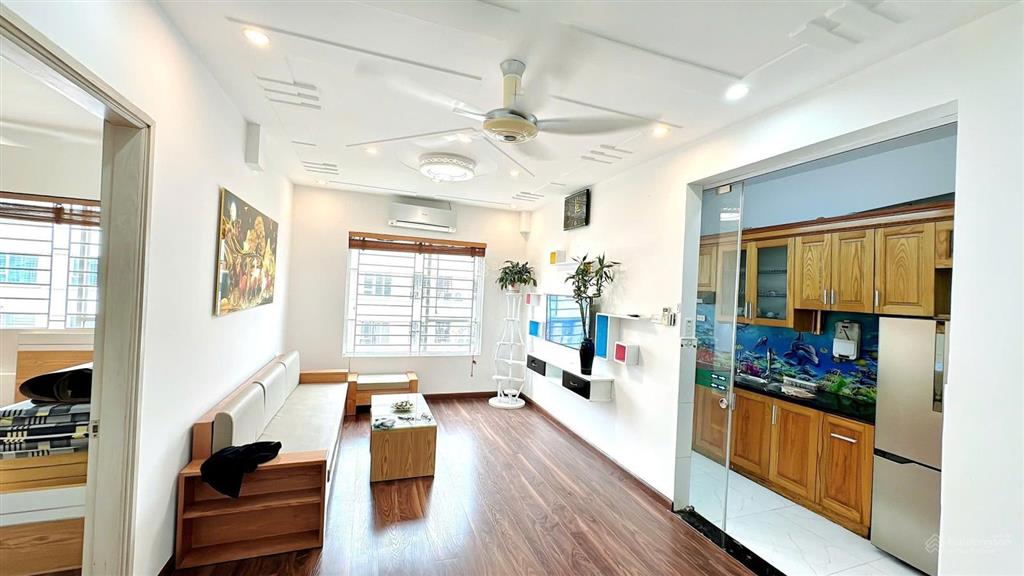 Bán nhanh căn chung cư 58m 2n1vs tầng 5 khu d đủ nội thất mới đẹp giá tốt nhất kđt đặng xágl hn