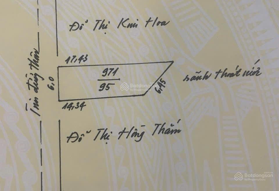 300m mặt đường trà khê chỉ 3x triệu / m2