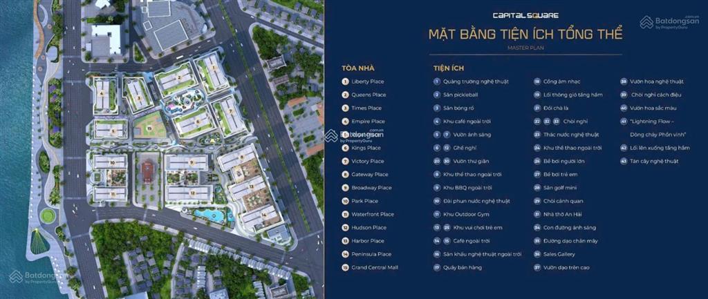 Căn 2 phòng ngủ, diện tích 92m2  view sông hàn cầu rồng  capital square đà nẵng