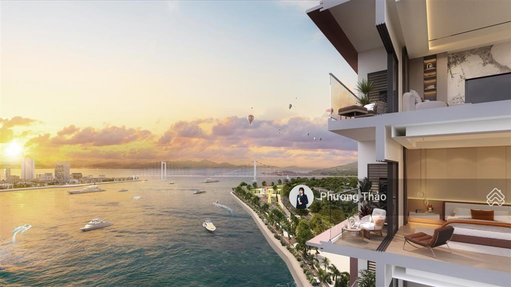 Căn góc 2pn dt 77,8m² trực diện mặt sông nhìn ra bến du thuyền  chiết khấu lên đến 21%