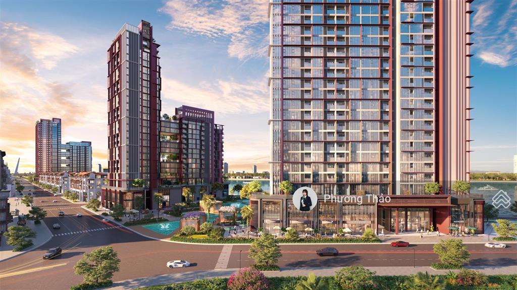 Căn góc 2pn dt 77,8m² trực diện mặt sông nhìn ra bến du thuyền  chiết khấu lên đến 21%