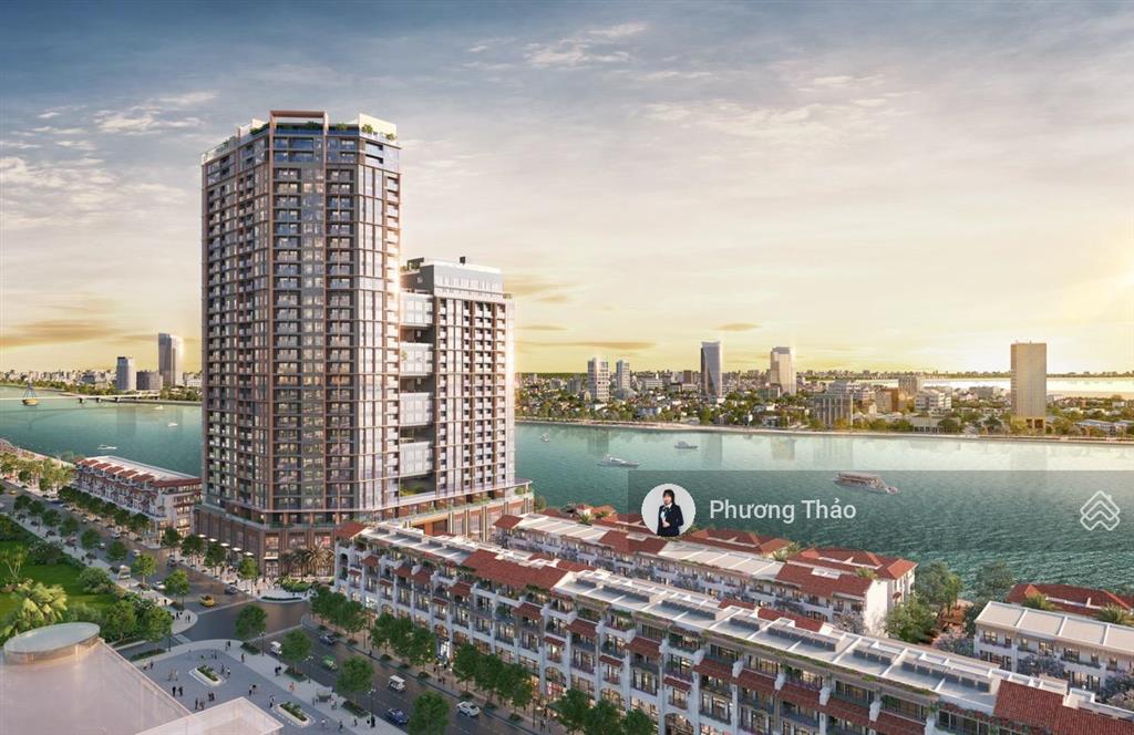 Căn góc 2pn dt 77,8m² trực diện mặt sông nhìn ra bến du thuyền  chiết khấu lên đến 21%