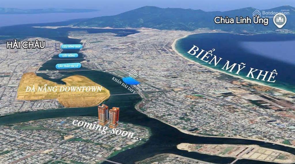 Căn hộ trực diện sông, pháo hoa diff  chiết khấu 20%  thanh toán giãn 4 năm  cđt sun group