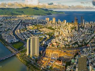 Căn 2 phòng ngủ, diện tích 92m2  view sông hàn cầu rồng  capital square đà nẵng