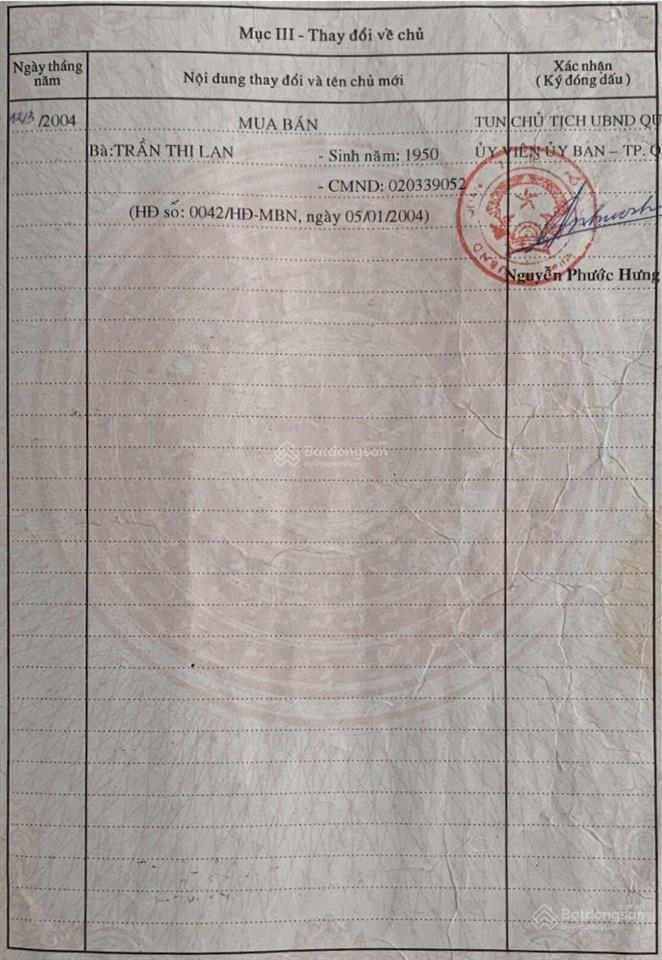 Cần bán nhà mặt tiền 30m nguyễn thị định 89m2