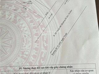 Chủ kẹt tiền bán nền biệt thự 252m2 mặt tiền đường đỗ trọng văn