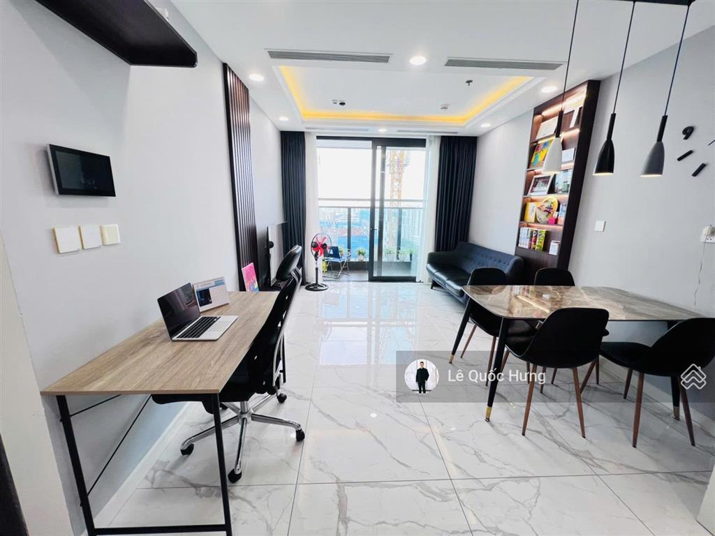 Cho thuê sunshine sky city (2pn2wc) 75m2 full nội thất tầng cao giá 17tr/tháng.