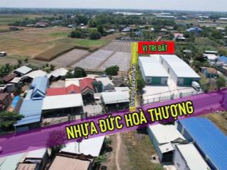 Bán đất 150m2 tại đức hòa thượng, 850 triệu, mặt tiền 10m
