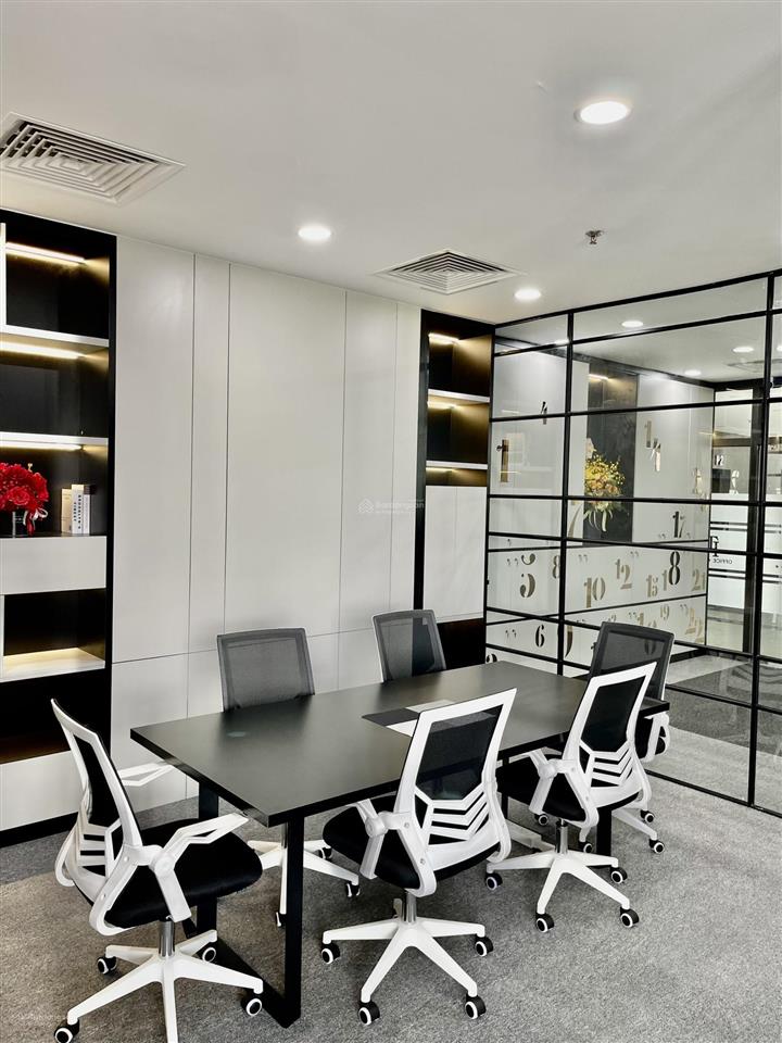 Sàn thương mại tầng 3 toà a1 vip lô góc mặt đường trần thủ độ, sổ đỏ lâu dài, đang cho thuê 25tr/th