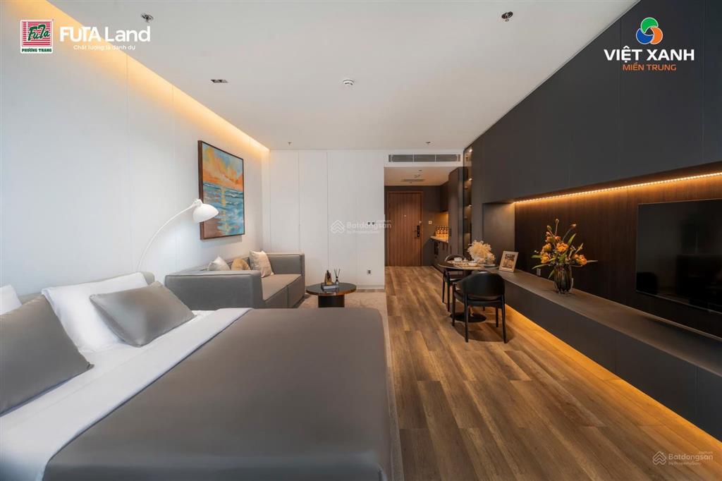 Căn hộ 2pn  98m2 tầng cao view trực diện biển  sở hữu lâu dài. bàn giao vào ở ngay