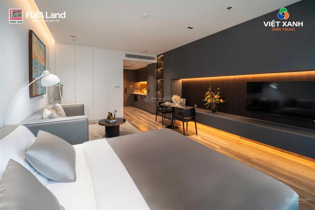 Căn hộ 2pn  98m2 tầng cao view trực diện biển  sở hữu lâu dài. bàn giao vào ở ngay