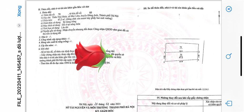 Bán đất trục chính thái bình mai lâm  67m2  kinh doanh tốt  sát đường 30m  giá 130 tr/m2