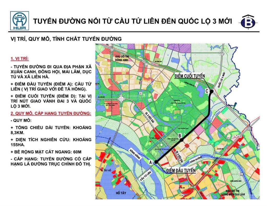 Bán đất đấu giá dục tú 1. diện tích 90m2, đường ô tô tránh. sát đường dẫn cầu tứ liên