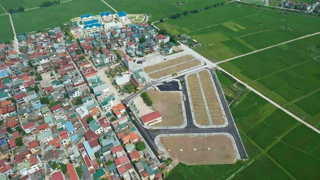 Đón sóng hạ tầng và đường dẫn cầu tứ liên. bán lô đất đấu giá dục tú 1, xã đông anh