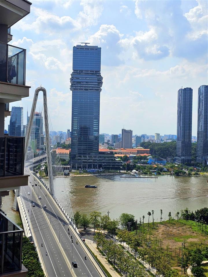 Bán nhanh căn hộ opera thủ thiêm  70m2 2pn 2wc full nội thất  view cầu bason + marina tower