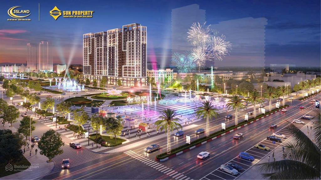 Gđ bán gấp shophouse sun sầm sơn quảng trường biển giá cắt lỗ sâu