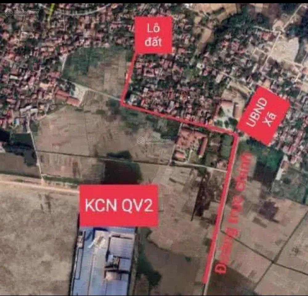 Bán lô đất đẹp trung tâm long khê  ngọc xá  quế võ  bắc ninh | mt 5m | sổ hồng riêng