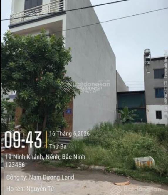 Bán đất ninh khánh việt yên 72m², ô tô vào tận đất, sổ đỏ chính chủ