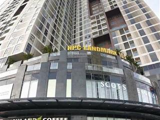 Bán gấp giá cực rẻ căn hộ 3 phòng ngủ + 1, 3wc tại tòa hpc landmark, kđt văn khê, hà đông