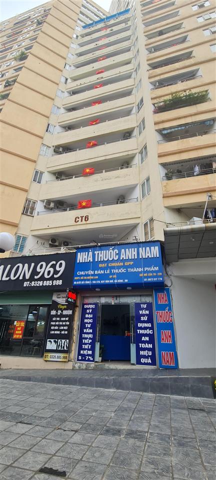 Bán căn góc 155m2 chung cư ct6 văn khê, giá rất tốt trong khu vực